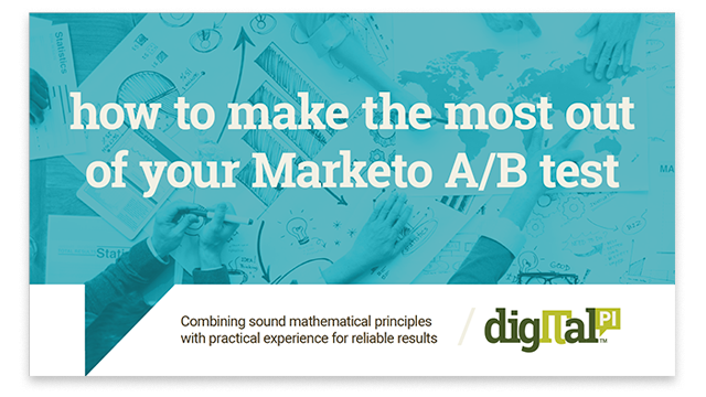 Download our Marketo A/B testing eBook guide