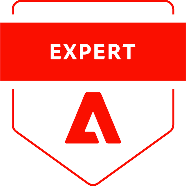 Adobe Expert Certification Badge
