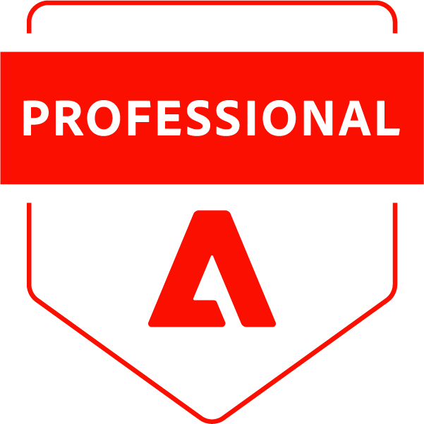 Adobe Professional Certification Badge