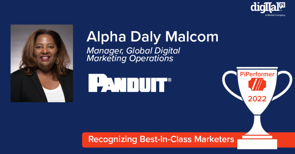 Alpha Daly Malcom, Manager, Global Digital Marketing Operations, Panduit