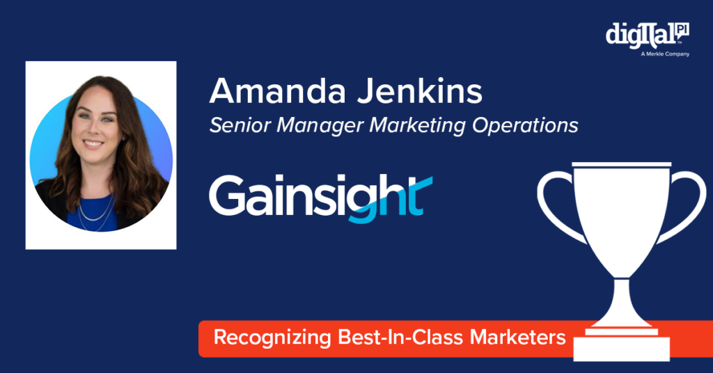 Amanda Jenkins, Senior Manager Marketing Operations, Gainsight