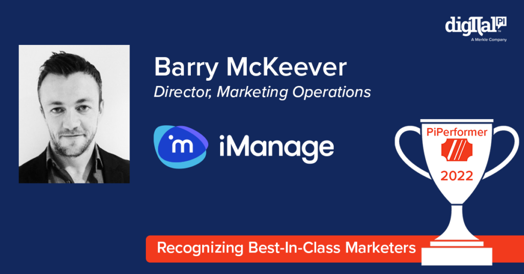 Barry McKeever, Director, Marketing Operations, iManage