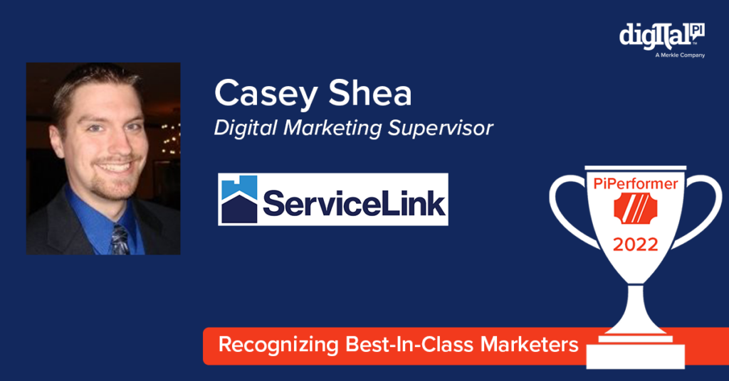 Casey Shea, Digital Marketing Manager, ServiceLink