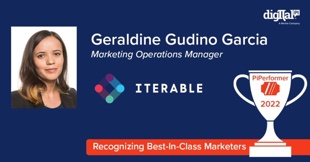 Geraldine Gudino Garcia, Marketing Operations Manager, Iterable