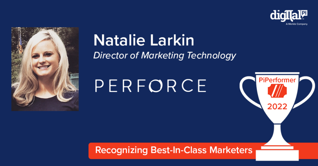 Natalie Larkin, Director of Marketing Technology, Perforce